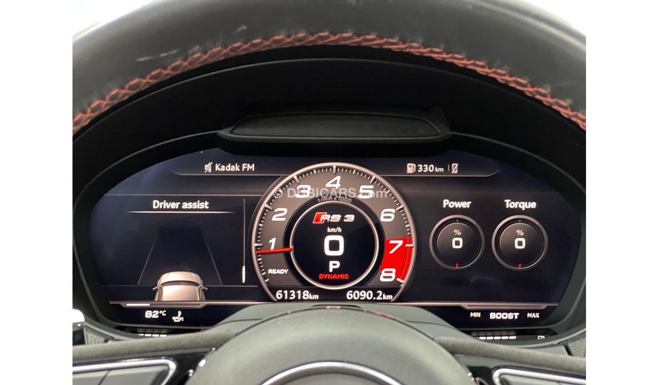 Audi RS3 TFSI quattro 2018 Audi RS3 Quattro, Warranty, Full Audi Service History, Low Kms, GCC