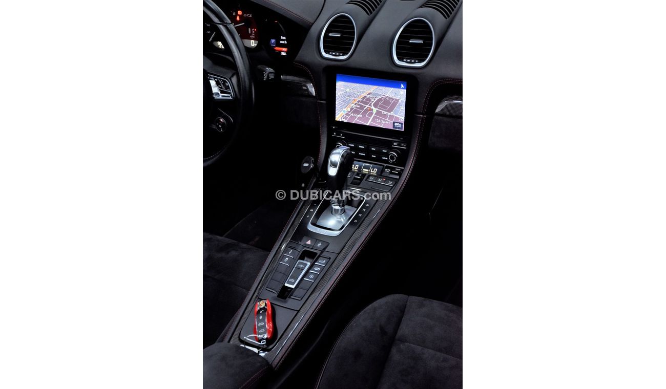 Porsche 718 Boxster EXCELLENT DEAL for our Porsche 718 Boxster GTS ( 2018 Model ) in Red Color GCC Specs