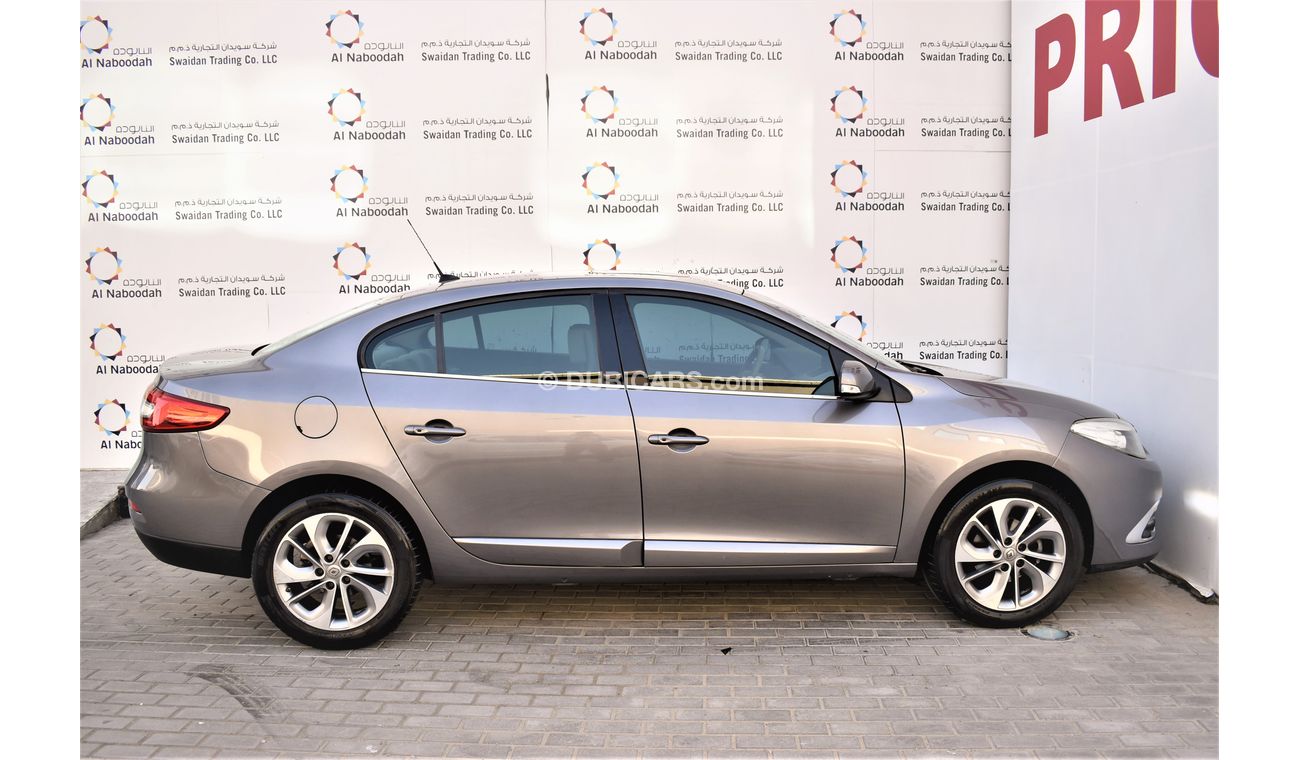 Renault Fluence AED 742 PM | 2.0L LE GCC DEALER WARRANTY