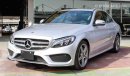 Mercedes-Benz C 250 AMG 2.0L Turbo GCC, 0km with 2 Years Unlimited Mileage Warranty