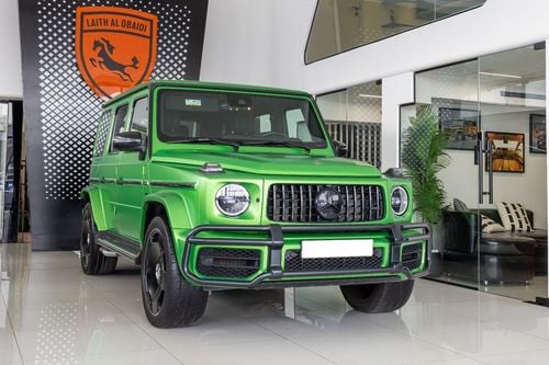 Mercedes-Benz G 63 AMG 4MATIC SUV Mercedes G63 AMG - Fully Loaded - GCC - Rear Entertainment System - 2022 - Perfect Condit