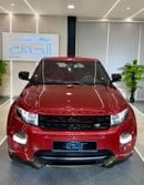 Land Rover Range Rover Evoque Dynamic Plus 2.0L (3 Door) LOVELY RED || TOP RANGE || GCC || PANORAMIC || LOW MILEAGE