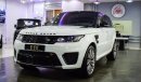 Land Rover Range Rover Sport SVR / GCC Specs / Warranty 5 Years and Service Contract