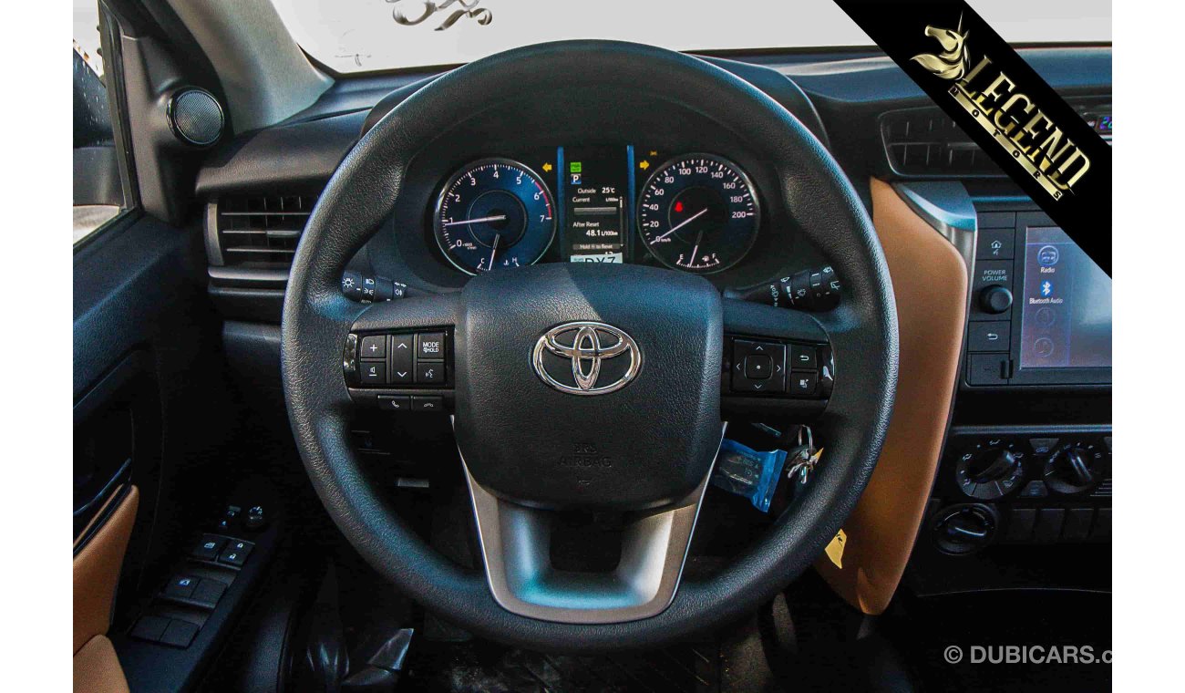 Toyota Fortuner 2021 Toyota Fortuner 2.7L EXR V4 | Only for Export: AED 104,000