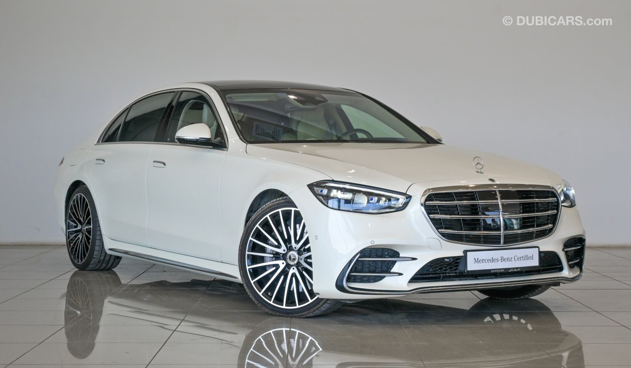 Mercedes-Benz S 500 4M SALOON / Reference: VSB 32773 Certified Pre-Owned with up to 5 YRS SERVICE PACKAGE!!!