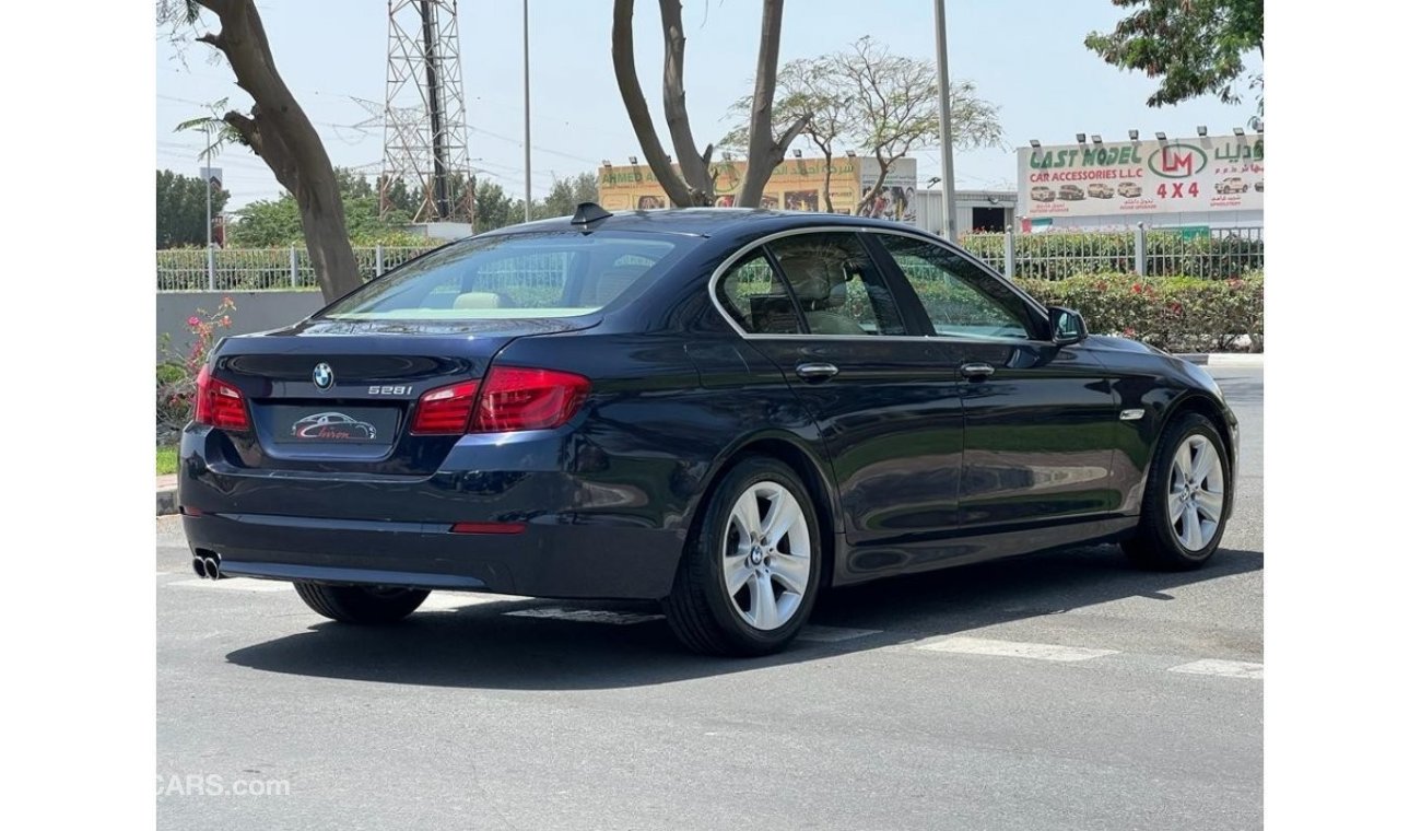 بي أم دبليو 520 BMW 528I 2011 FULL OPTIONS WITH ONE YEAR DEALER WARRANTY