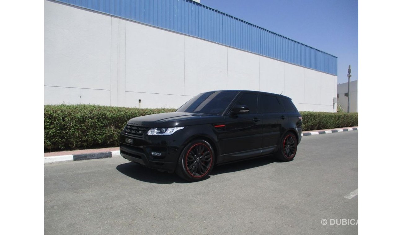 Land Rover Range Rover Sport Supercharged Rang Rover Sport Super Charge 2017 Gulf space V8 fully loaded with elc side step ,full services unde