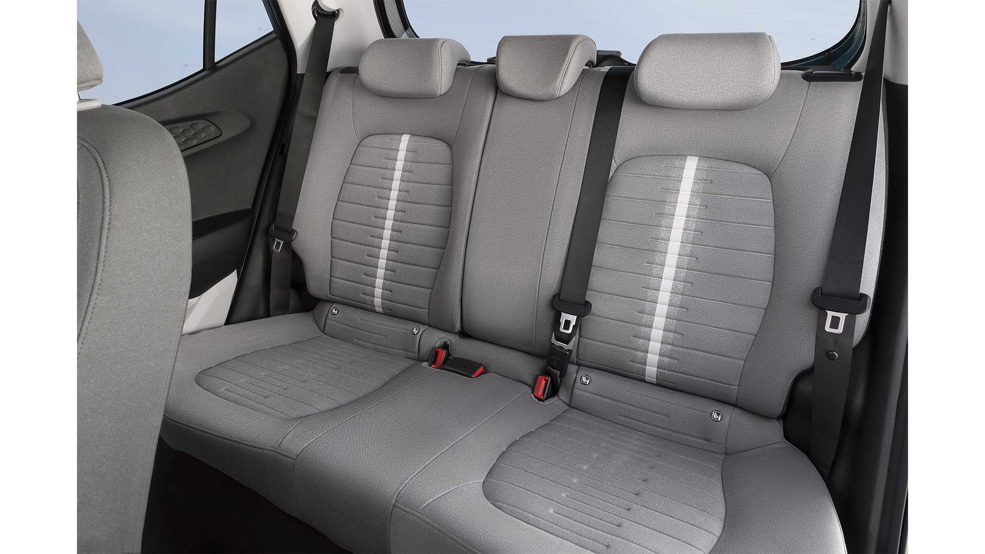 Hyundai i10 interior - Rear Seats