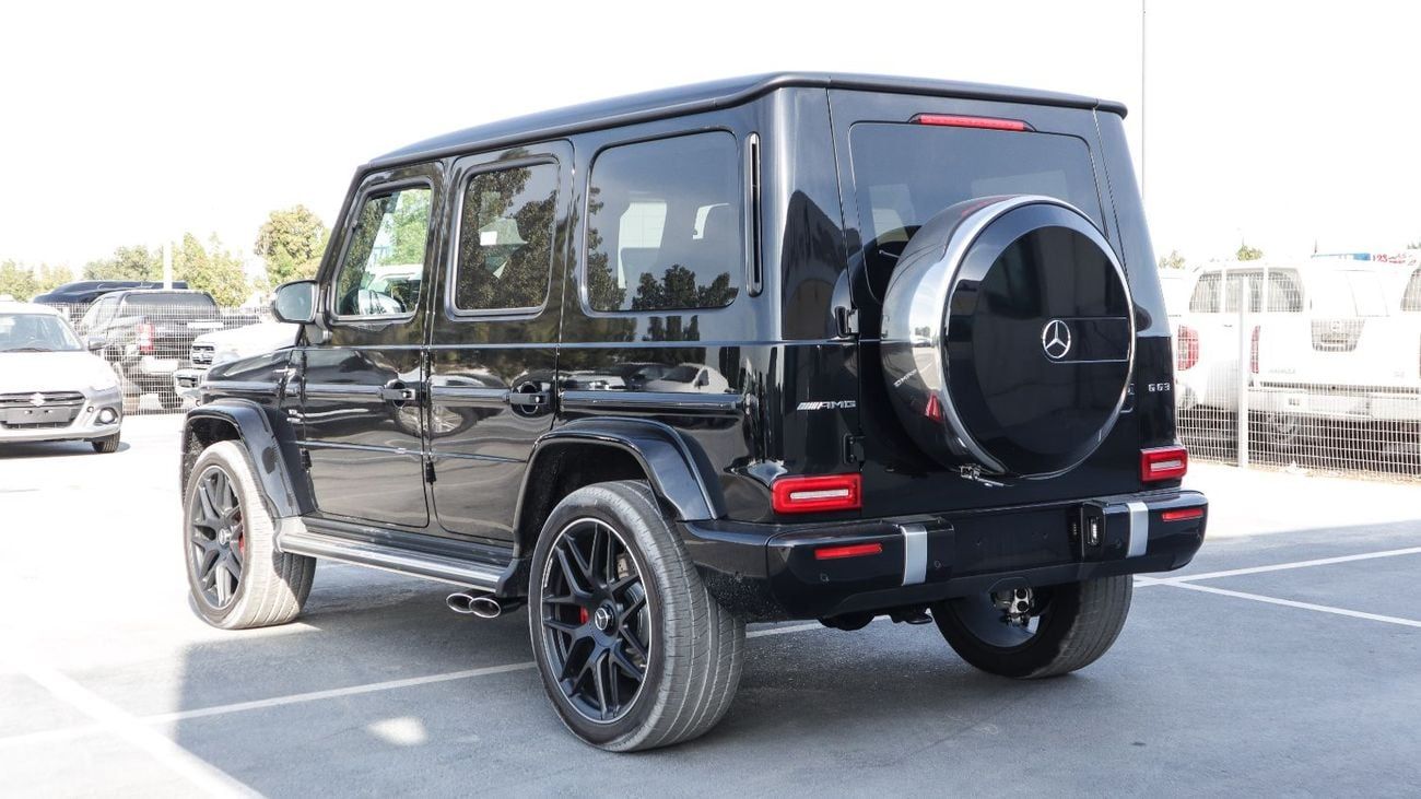 مرسيدس بنز G 63 AMG ECT0033 - Mercedes G63 - 4.0L Petrol Auto Black