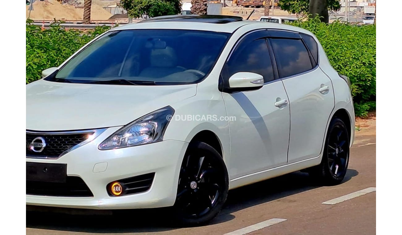 Nissan Tiida SL Plus 470/-Monthly l GCC l Sunroof, Leather, Cruise l Accident Free