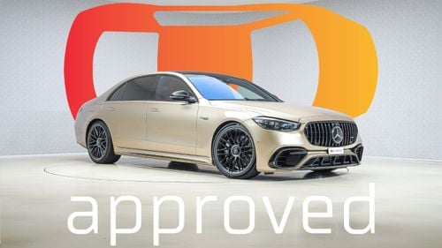 Mercedes Benz S63 AMG UAE's Very Best Example | 2 Years Free Servicing | AED 10,271 Per Month