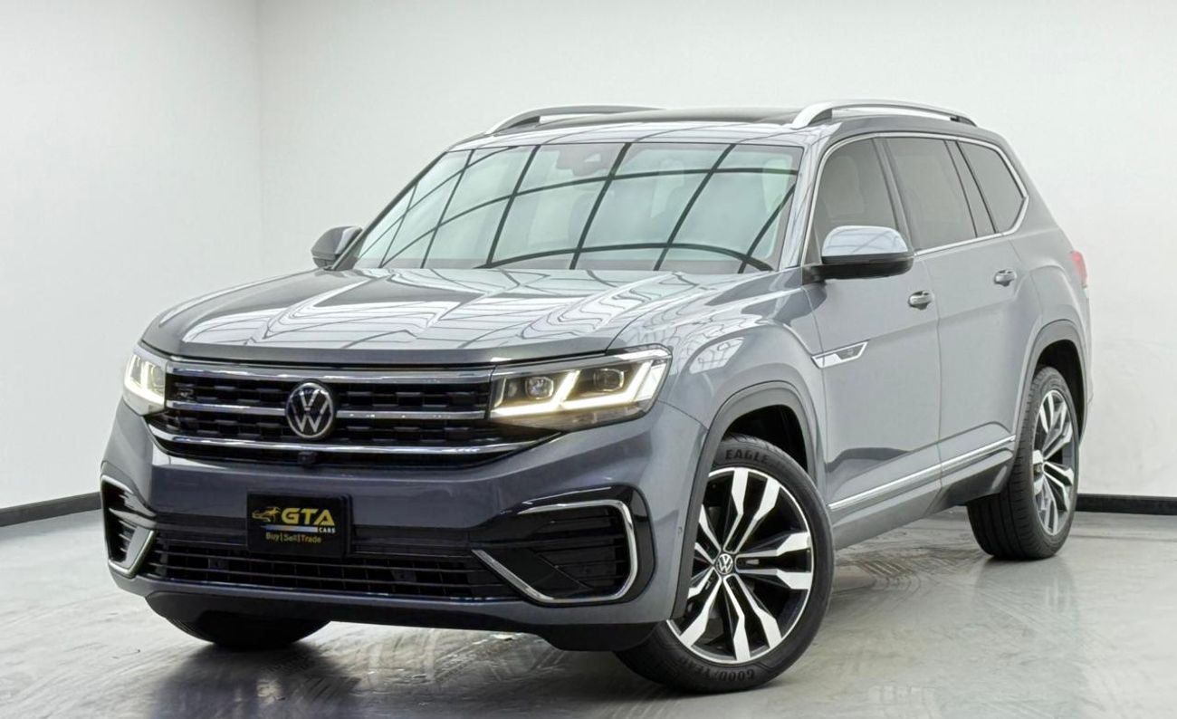 Volkswagen Teramont R-Line 3.6L 2021 Volkswagen Teramont R-Line, 2026 VW Warranty, 2028 VW Service Pack, 7 Seater, GCC