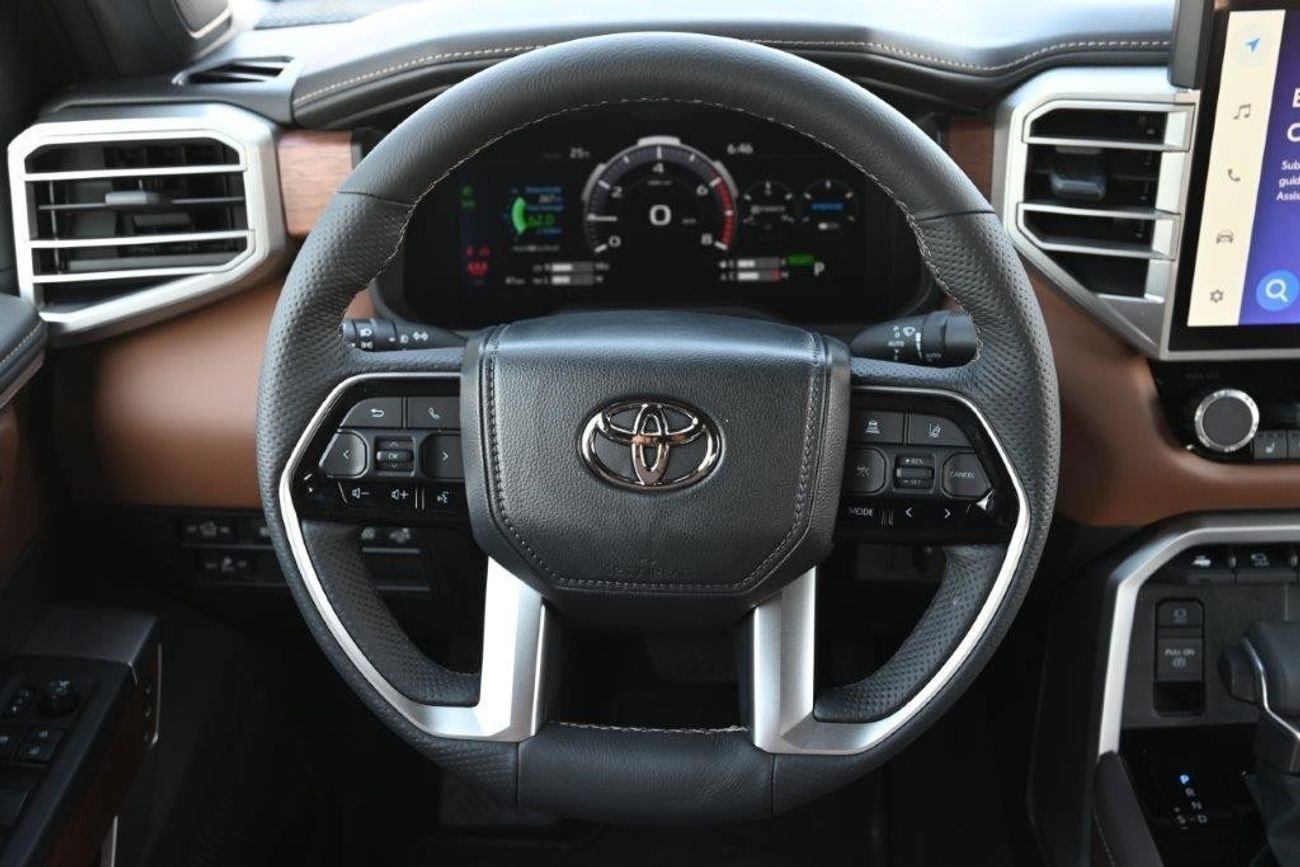 تويوتا تاندرا 2025 MODEL TOYOTA TUNDRA CREWMAX PLATINUM 1794 V6 3.4L TURBO 4WD 5-SEATER AUTOMATIC TRANSMISSION