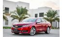 Chevrolet Impala LTZ - 2015 - Under Warranty! - AED 1,468 PER MONTH - 0% DOWNPAYMENT