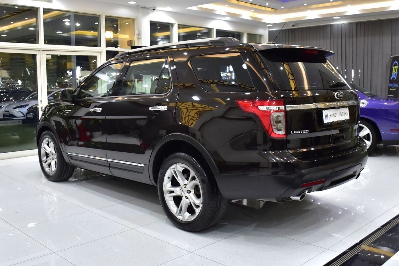 Ford Explorer LIMITED EXCELLENT DEAL for our Ford Explorer Limited 4WD ( 2013 Model ) in Brown Color GCC Specs