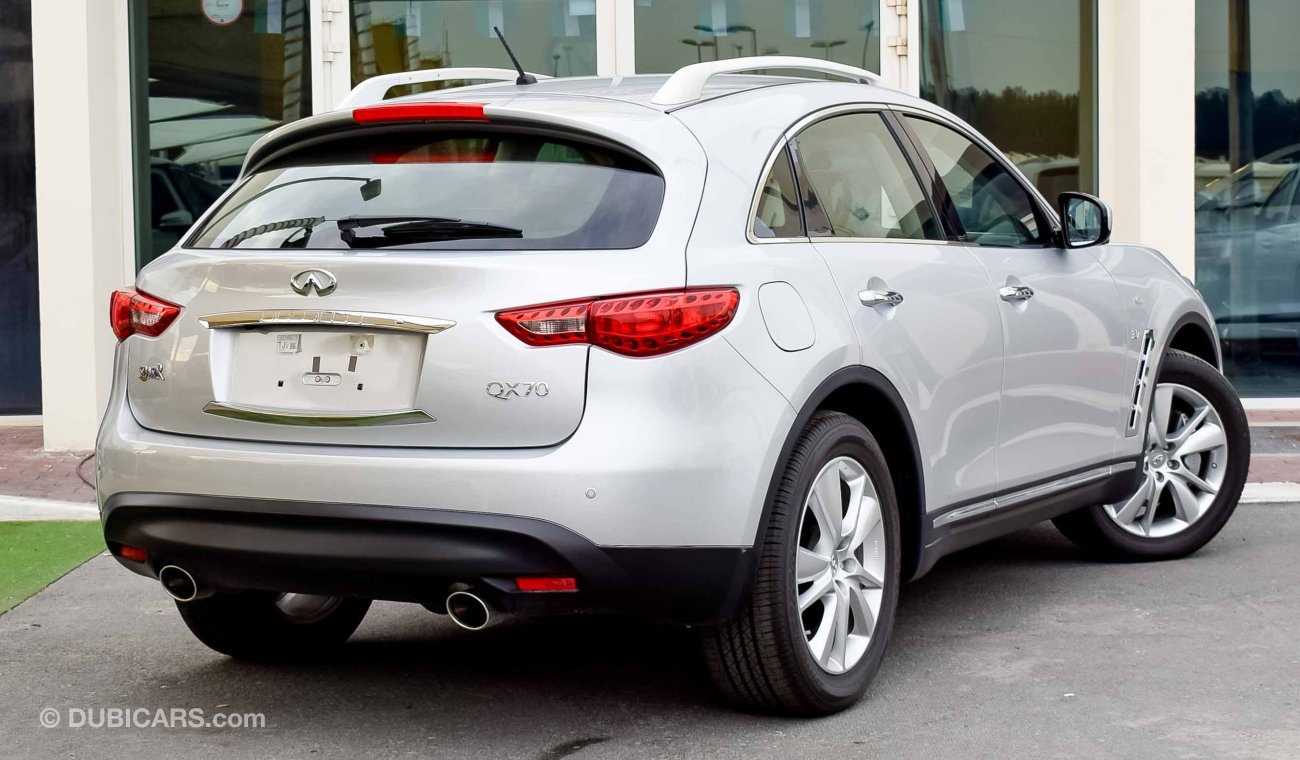 Infiniti QX70 Excellence V6 Agency Warranty GCC