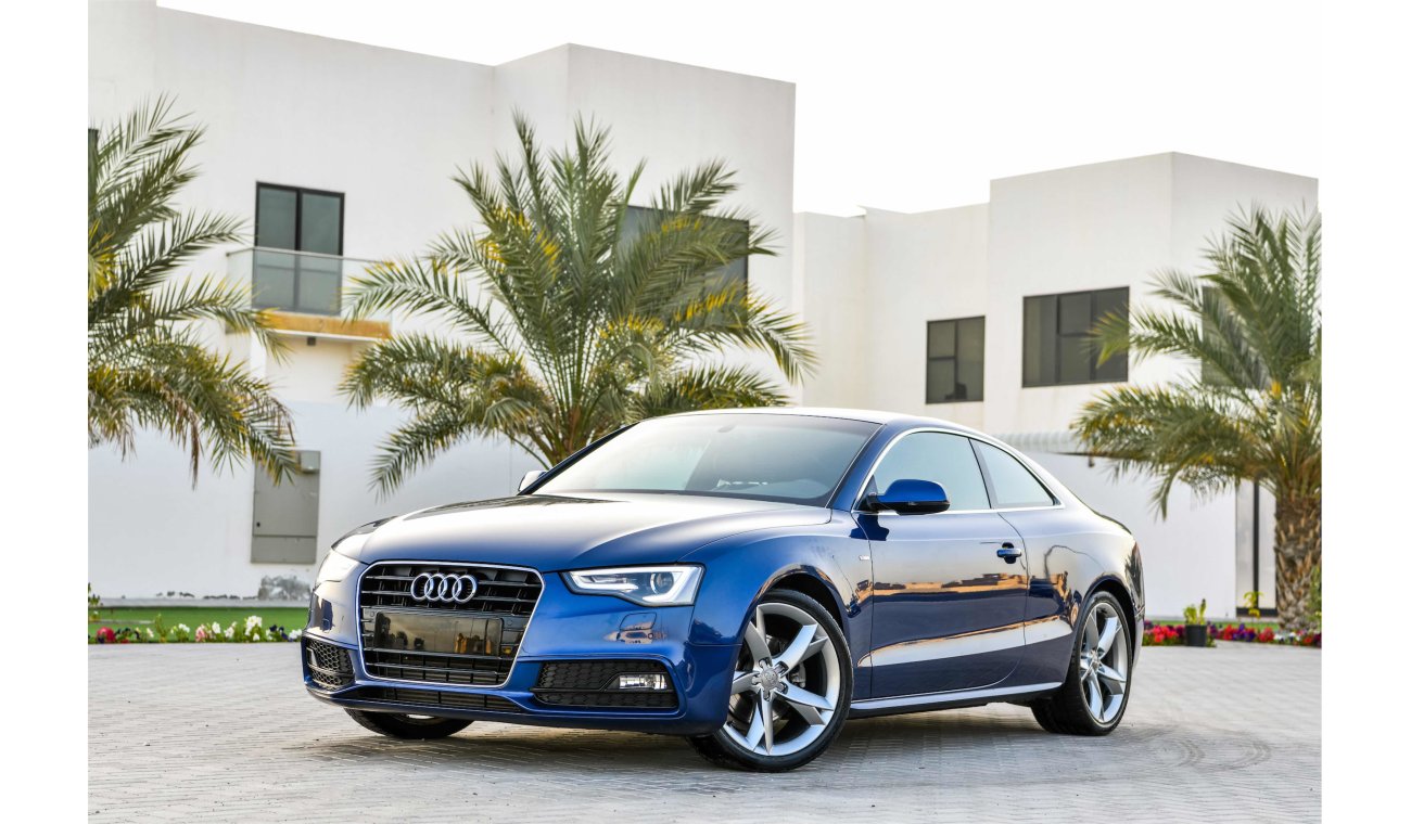 Audi A5 S-Line Coupe - 2 Y Warranty!  GCC - AED 1,705 Per Month 0% Downpayment