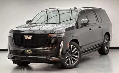 Cadillac Escalade 2023 Cadillac Escalade ESV, 1 Year Warranty Unlimited Km, Cadillac Full Service History, GCC