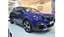 Peugeot 3008 EXCELLENT DEAL for our Peugeot 3008 GT-Line 2018 Model!! in Blue Color! GCC Specs
