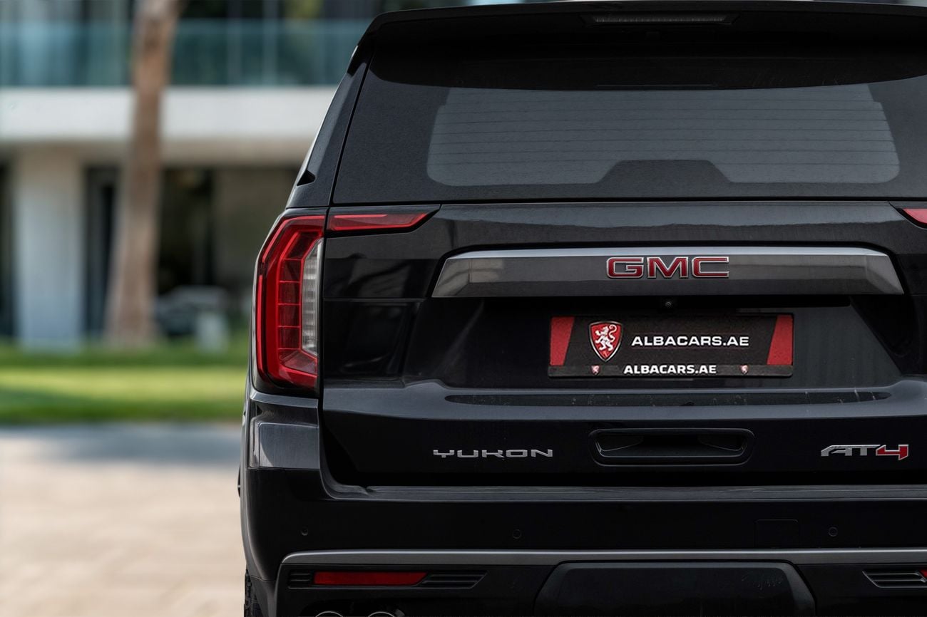 جي أم سي يوكون Yukon AT4 | 3,428 P.M | 0% Downpayment | UNDER WARRANTY!