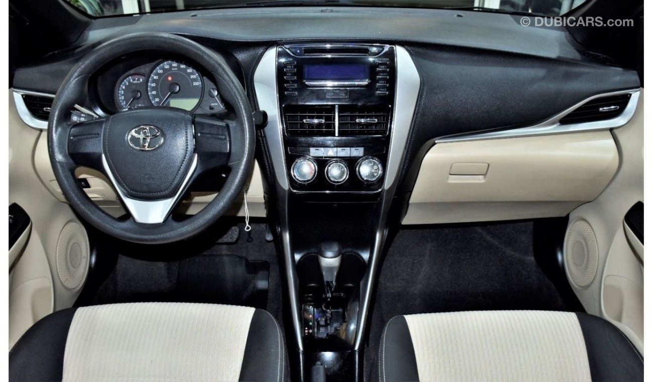 Toyota Yaris EXCELLENT DEAL for our Toyota Yaris ( 2019 Model ) in Grey Color GCC Specs