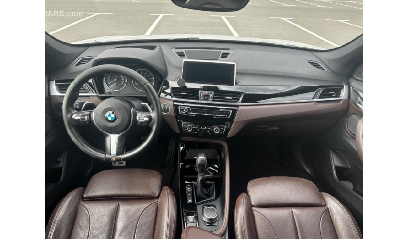 BMW X1 sDrive 20i M Sport MODEL 2018 GCC ORIGINAL PAINT FULL OPTION PANORAMIC ROOF LEATHER SEATS