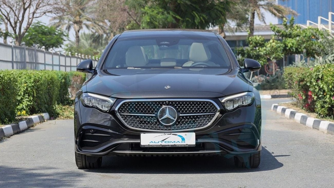 Mercedes-Benz E200 AMG EQ Boost 2.0L RWD 2026 GCC 0Km With 2 Years Unlimited Mileage Warranty @Official Dealer