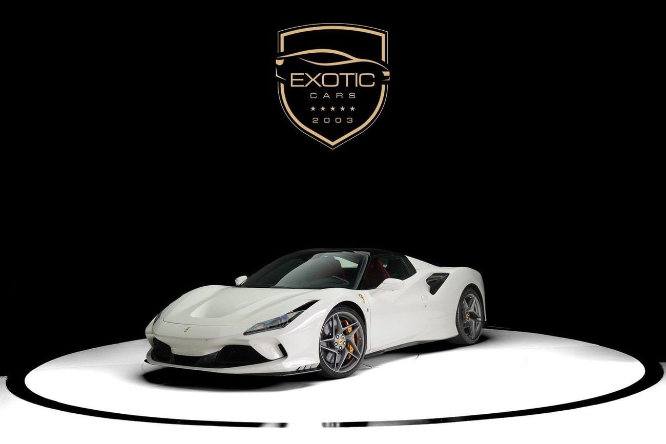 فيراري ف ٨ سبيدر STD (3.9L · 8 Cyl · Automatic · Petrol · Convertible · Rear Wheel Drive · 2 Seats · 2 Door)