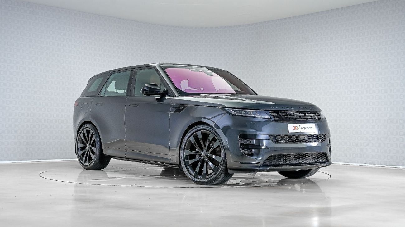 Land Rover Range Rover Sport Dynamic HSE P400 3.0L Special Offer | AED 6,579 PM | Warranty April 2028, 23in Wheels | Sport P400 H