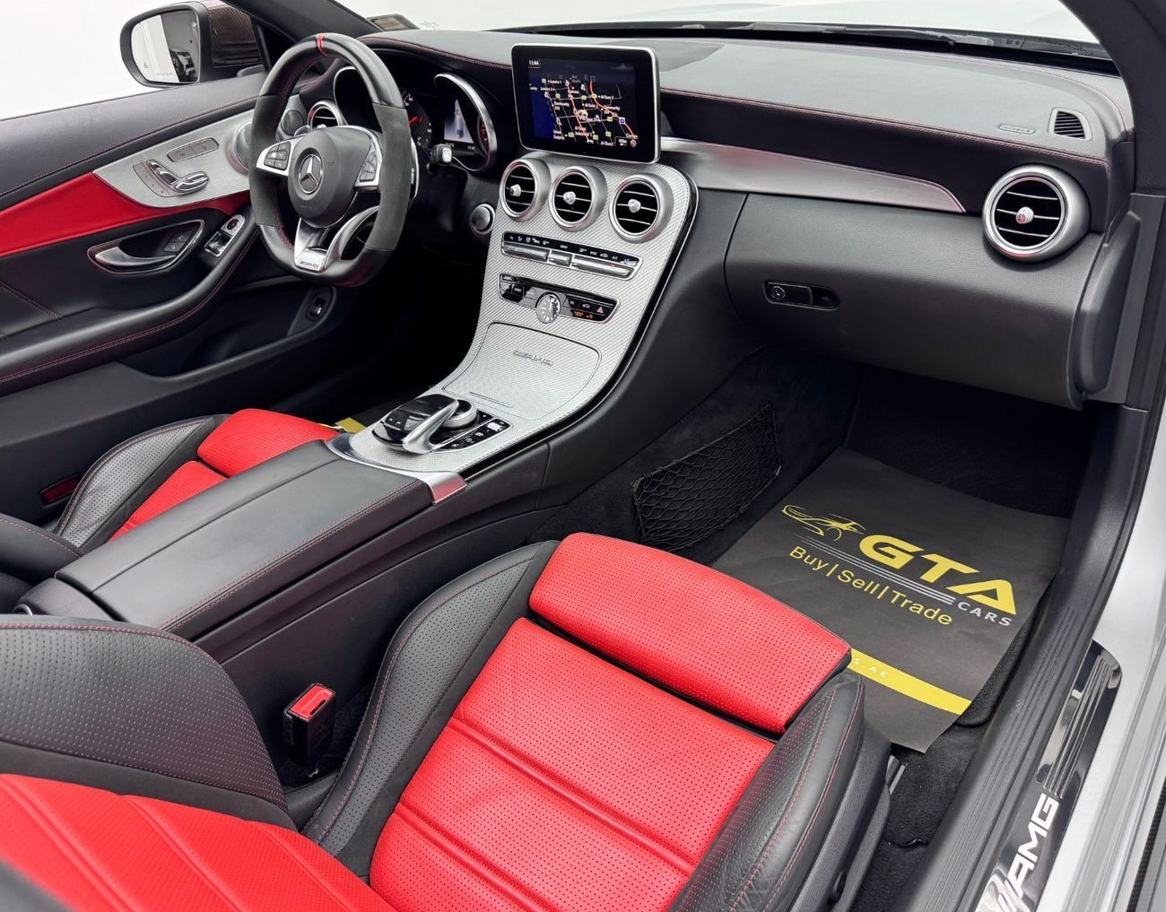 مرسيدس بنز C 63 AMG Std 4.0L Coupe 2018 Mercedes-Benz C63s AMG, Full Service History, Warranty, Excellent Condition, Low