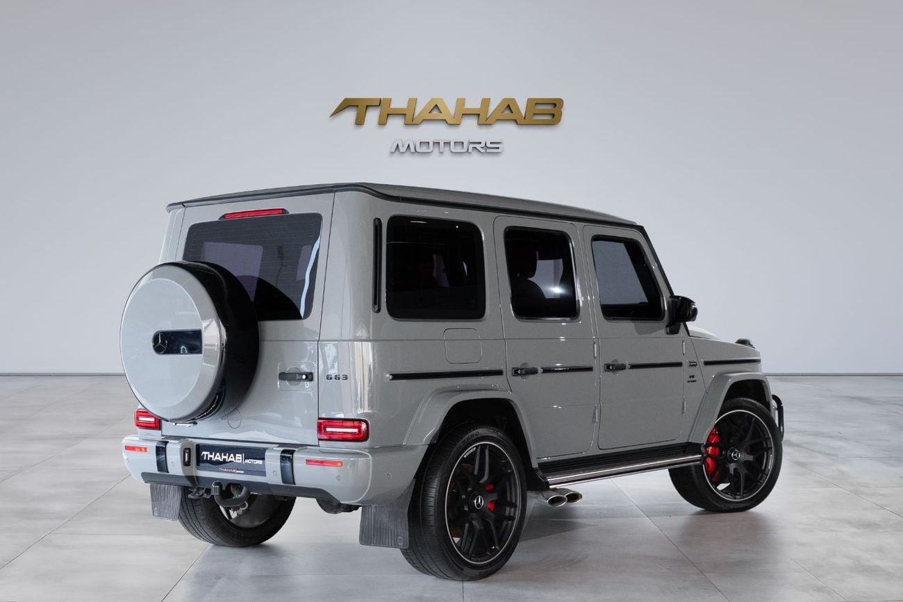 Mercedes-Benz G 63 AMG 4MATIC SUV 2022 | GCC SPECS | FULL OPTION | G-CLASS G63 AMG | TWIN-TURBO V8 | MERCEDES-BENZ | PERFEC