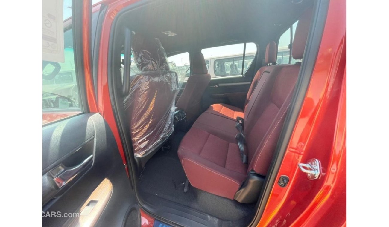 تويوتا هيلوكس TOYOTA HILUX ADVENTURE 4.0L، PETROL، MODEL 2021 RED EXTERIOR with Red الداخلية، فقط للتصدير