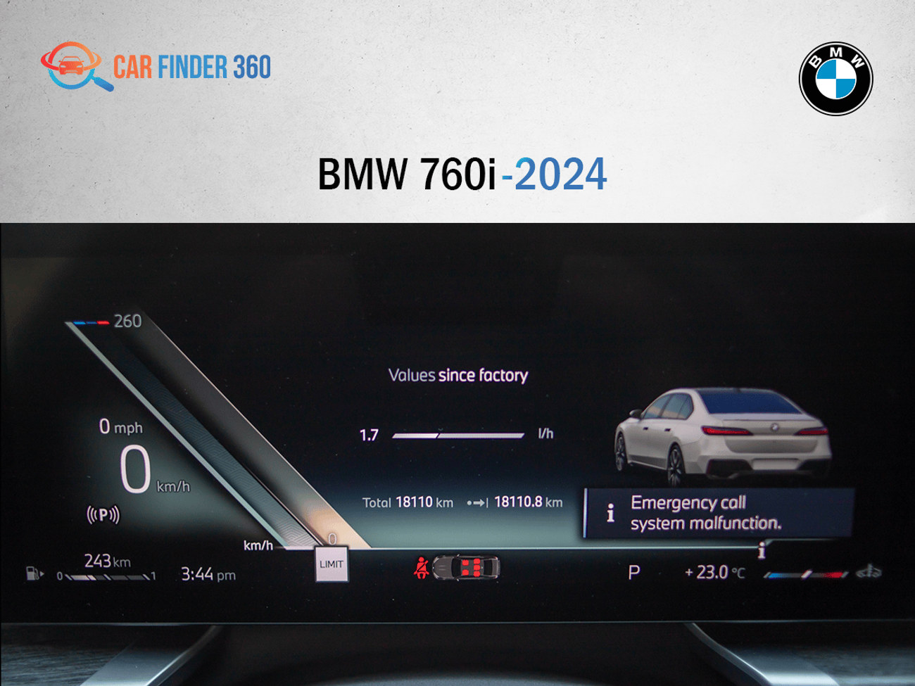 BMW 760i BMW 760I V8 2024 American Specs