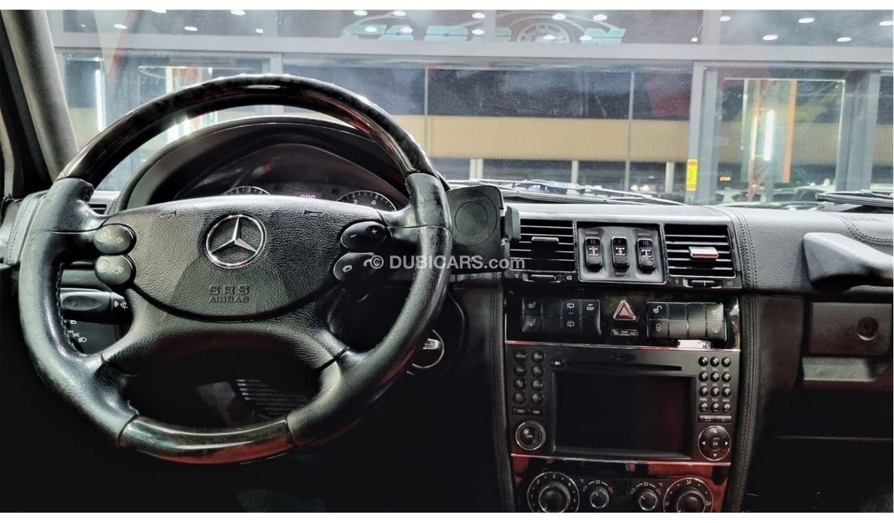 Mercedes-Benz G 55 AMG SPECIAL OFFER MERCEDES G55 with G63 Badge AMG 2010 GCC IN BEAUTIFUL SHAPE WELL MAINTAINED CA