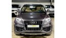 Audi Q7 2015 Audi Q7 Supercharged, Warranty, Service History, GCC