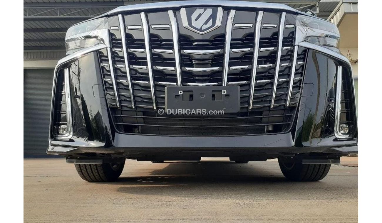 Toyota Alphard RHD - 2.5L - BLK_BLK - MY2023 (FOR EXPORT ONLY)