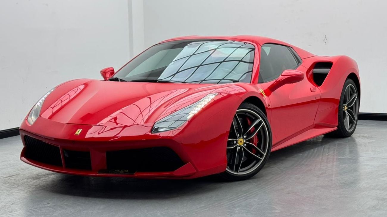 Ferrari 488 Spider 2017 Ferrari 488 Spider, 2026 Ferrari Warranty, Ferrari Service History, GCC
