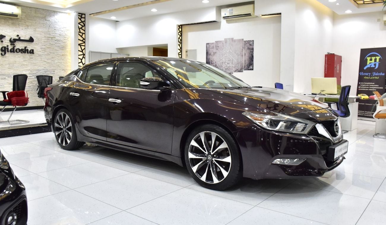 نيسان ماكسيما EXCELLENT DEAL for our Nissan Maxima SR ( 2016 Model ) in Purple Color GCC Specs