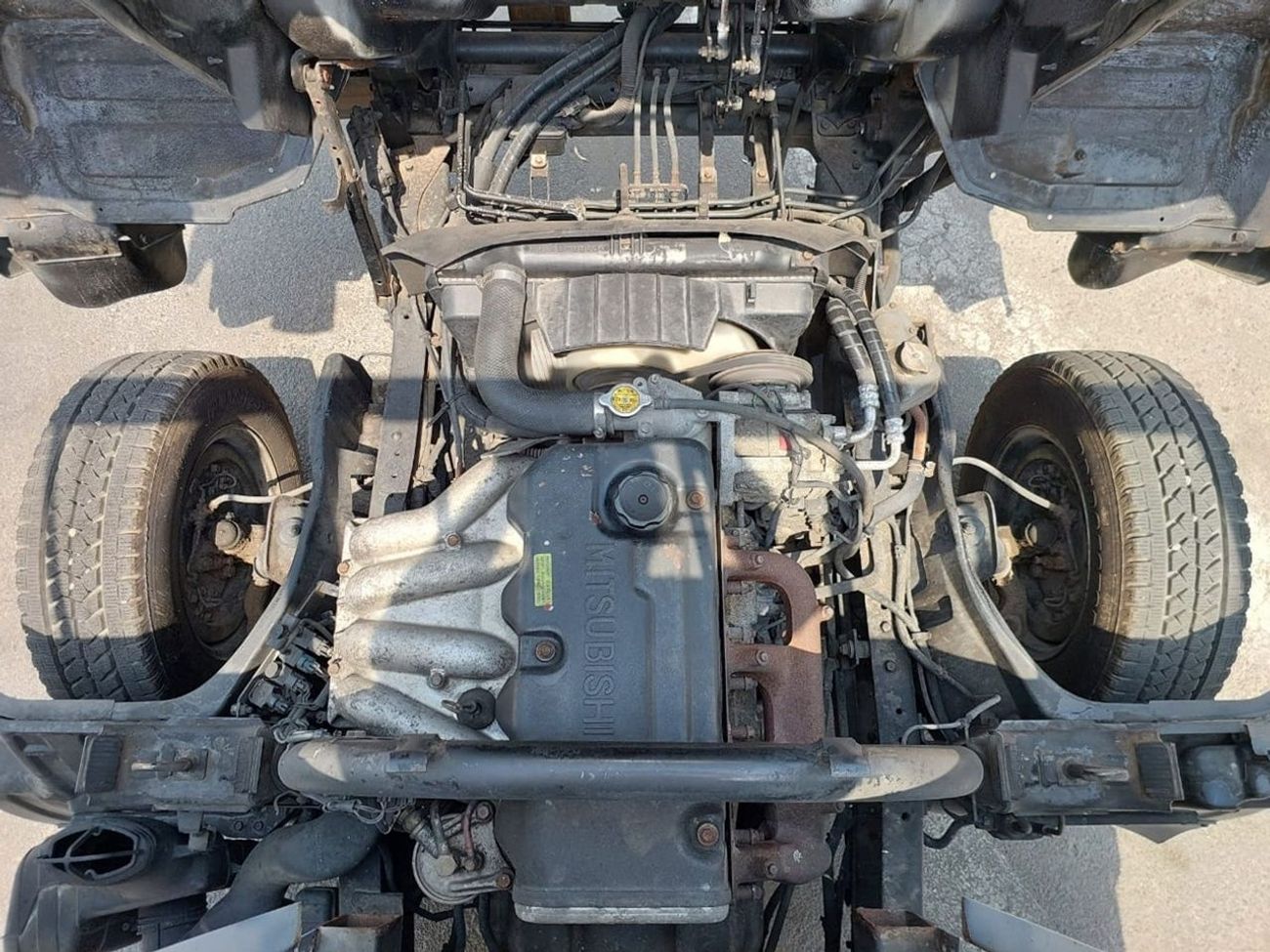 Mitsubishi Fuso Canter MITSUBISHI CANTER ALUMINIUM BODY TRUCK RHD 1995 MODEL 4.5 L DIESEL MANUAL(PM20023)