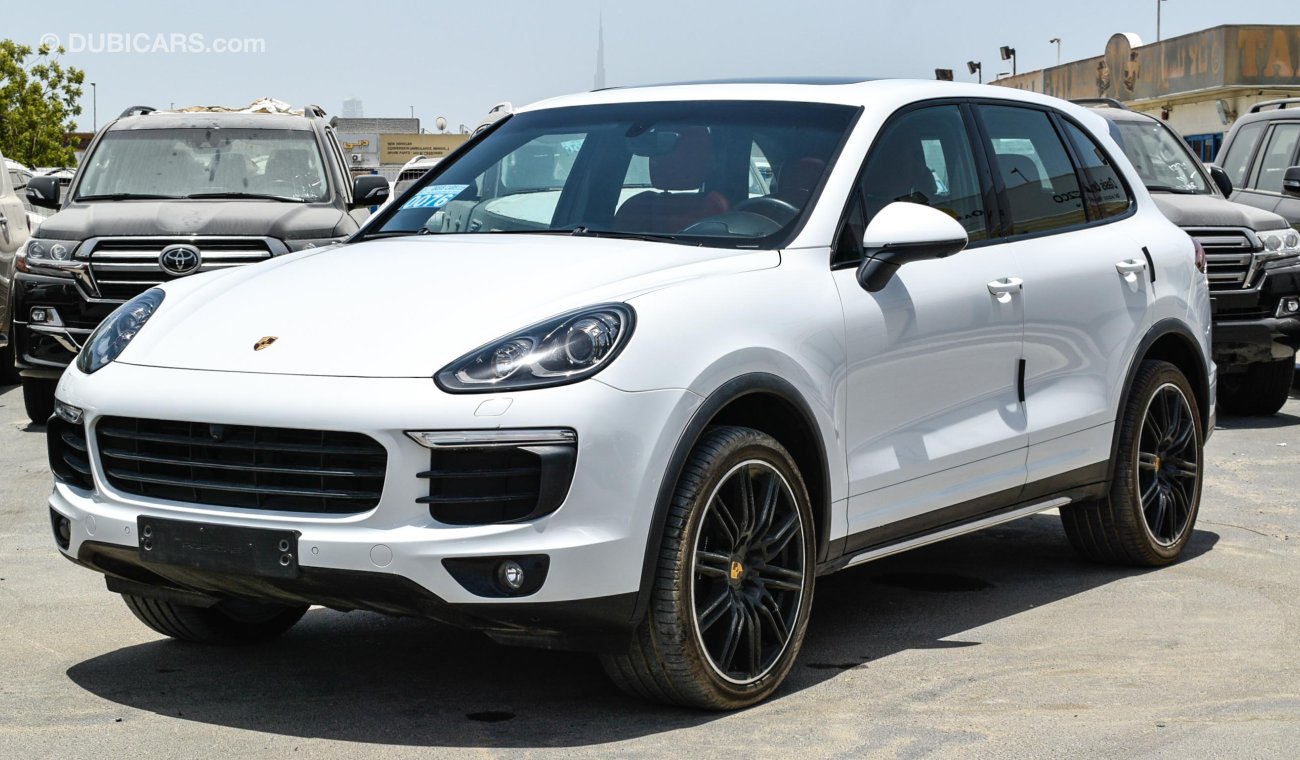 Porsche Cayenne V6 2017 Full Service History GCC