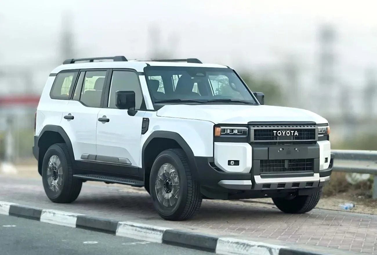 تويوتا برادو TOYOTA PRADO TURBO| 2.4L V4  PETROL | POWER WITH LEATHER SEATS | SUNROOF | FULL OPTION | MY2025