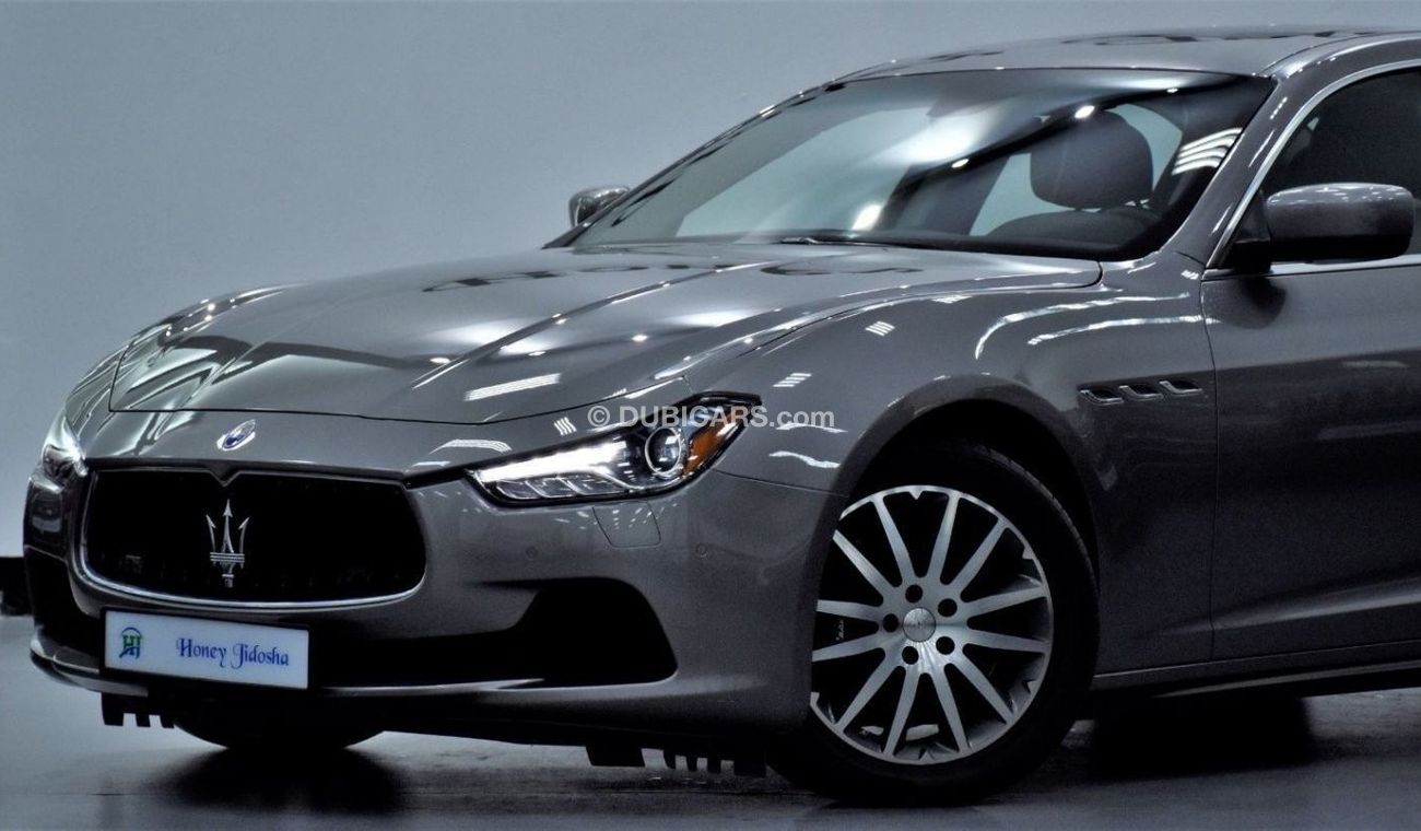 مازيراتي جيبلي EXCELLENT DEAL for our Maserati Ghibli ( 2014 Model ) in Grey Color GCC Specs