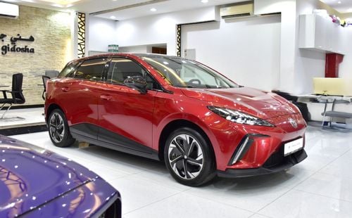 MG 4 EV EXCELLENT DEAL for our MG 4 ( 2023 Model ) in Red Color GCC Specs