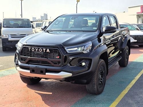 Toyota Hilux GR Sport 2.8L Toyota Hilux GR Sport  2.8L A/T  Diesel  4WD Black Color 2025 Model