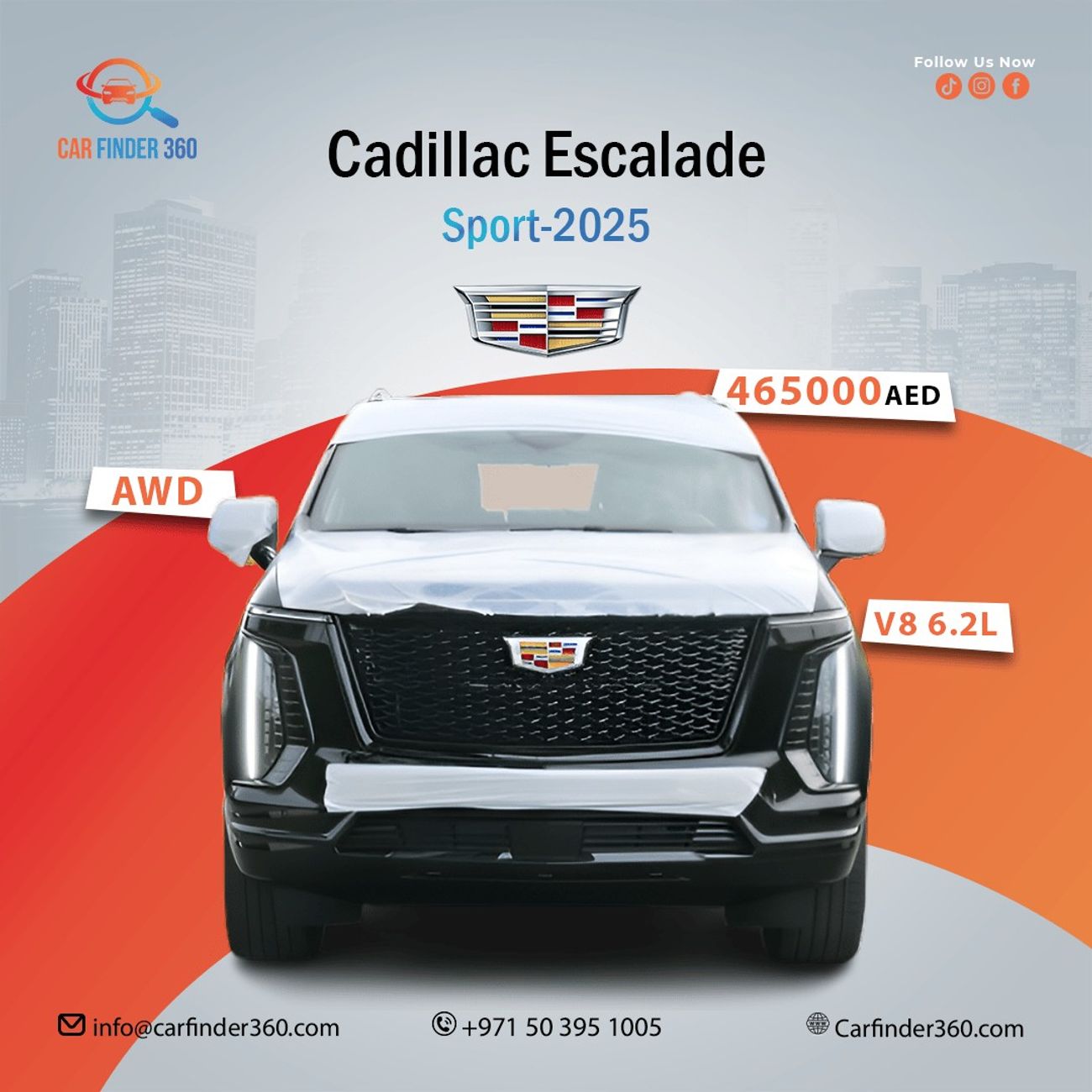 Cadillac Escalade Sport 6.2L 4WD