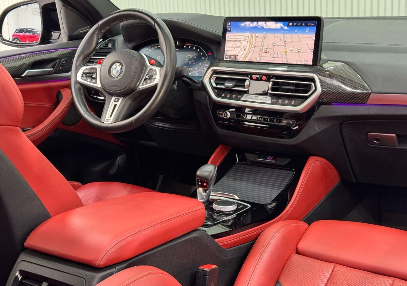 بي أم دبليو X4M Competition 3.0L (503 HP) 2022 BMW X4M Competition - Akrapovic Exhaust, Mar 2027 BMW Warranty + Serv