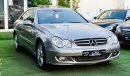 مرسيدس بنز CLK 200 خليجي موديل 2006 كوبيه لون فضى رقم واحد فتحه جلد شاشه كاميرا مثبت سرعه تحكم رنجات بحالة ممتازة