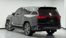 لكزس LX 600 2024 Lexus LX 600 Signature, April/2028 Lexus Warranty, Lexus Full Service History, GCC