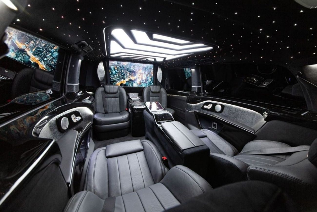 Mercedes-Benz V 300 ERTEX LUXURY CAR DESIGN CO. PRADA BLACK KNIGHT