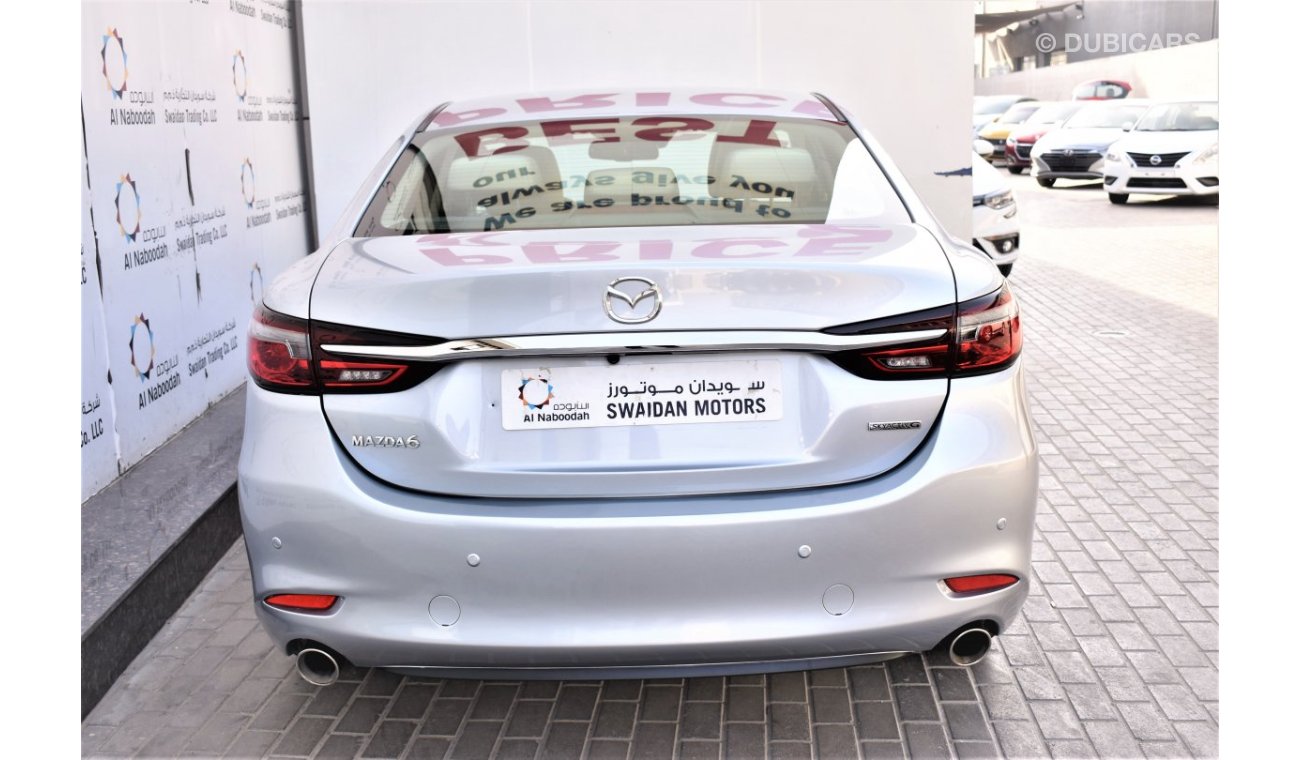 Mazda 6 AED 1229 PM | 2.5L S GRADE GCC DEALER WARRANTY